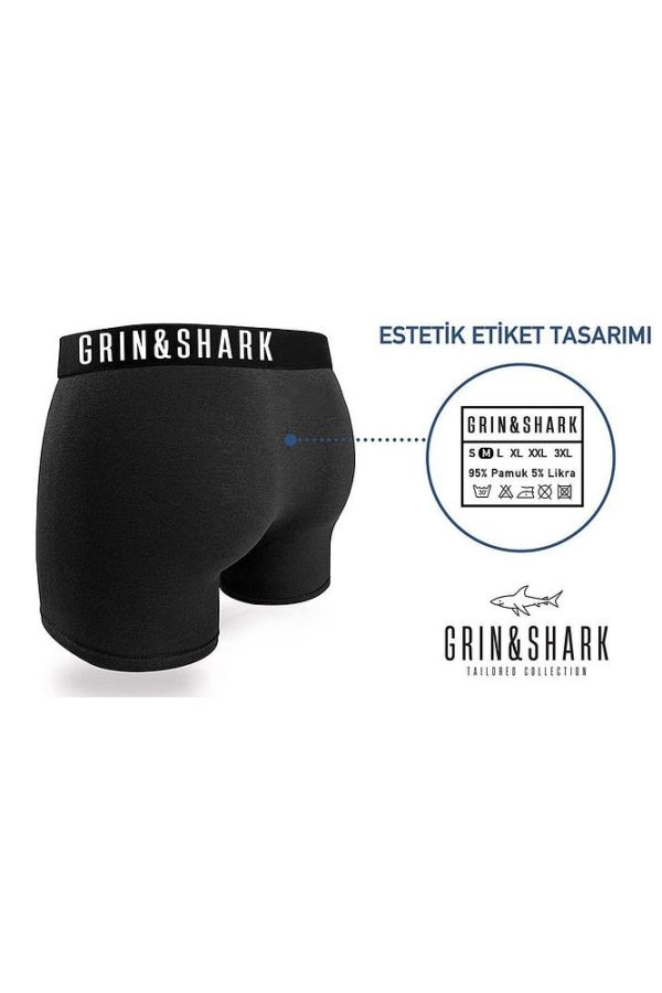 Likralı 3'lü Kutu Premium Erkek Boxer Tailored Collection - Görsel 53