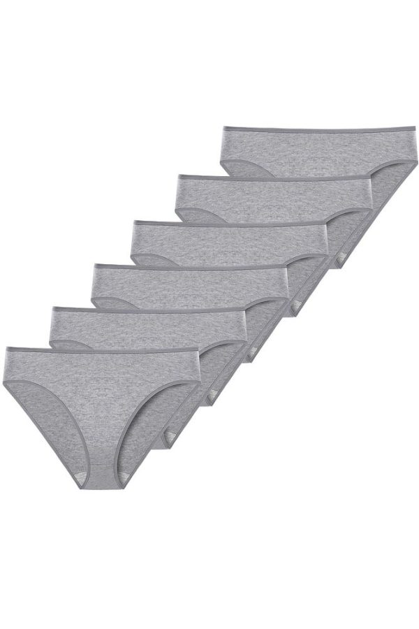 Likralı 6'lı Kutu Premium Slip Külot Laura G-006 H - Görsel 16
