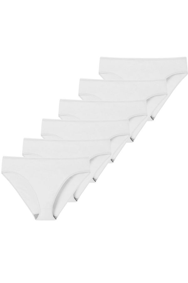 Likralı 6'lı Kutu Premium Slip Külot Laura G-006 H - Görsel 23
