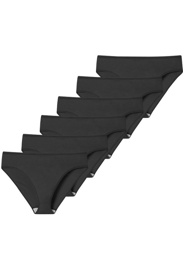 Likralı 6'lı Kutu Premium Slip Külot Laura G-006 H - Görsel 54