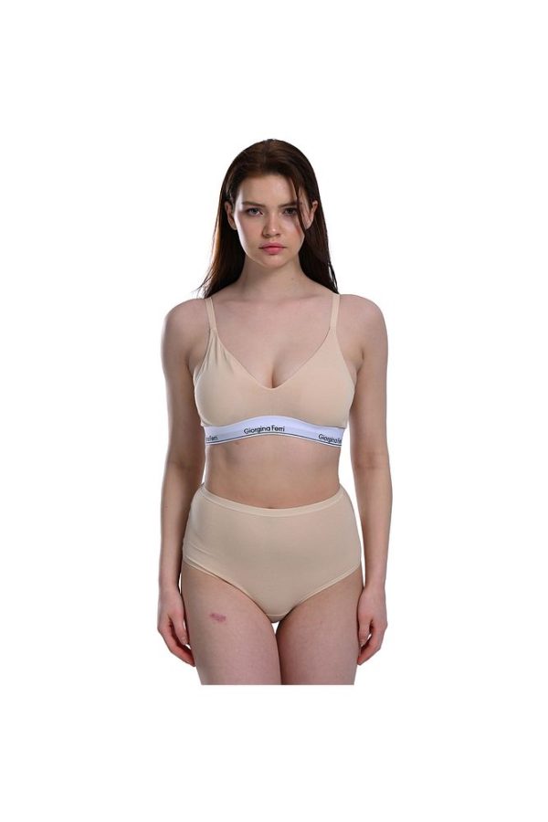 Likralı 5'li Kutu Premium Günlük Kullanıma Uygun Yüksek Bel Külot Berry G-007 G - Görsel 23