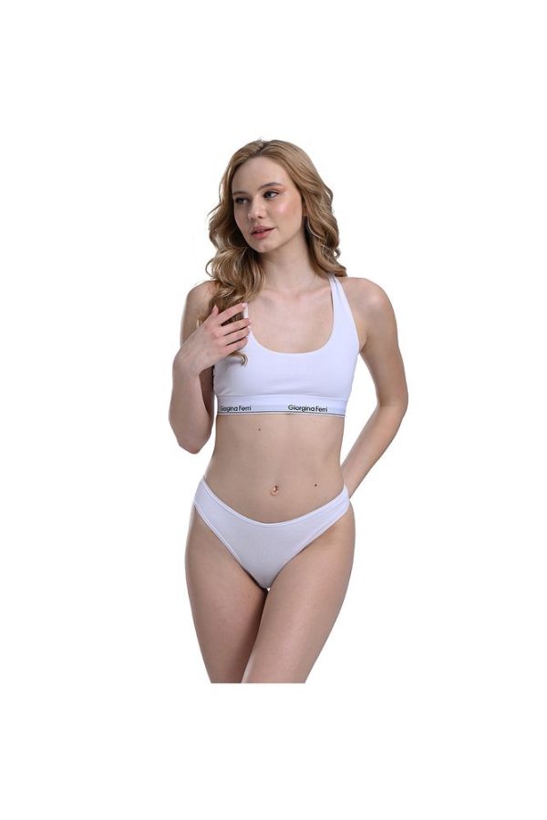 Likralı 6'lı Kutu Premium Günlük Kullanıma Uygun Tanga Külot Maya G-005 F - Görsel 2