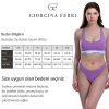Likralı 6'lı Kutu Premium Günlük Kullanıma Uygun Tanga Külot Maya G-005 F - Görsel 34