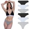 Likralı 6'lı Kutu Premium Günlük Kullanıma Uygun Tanga Külot Maya G-005 F - Görsel 36