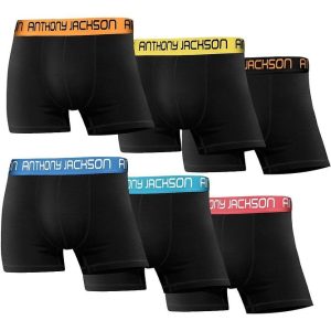 Likralı 6'lı Kutu Premium Erkek Boxer MASSIMO