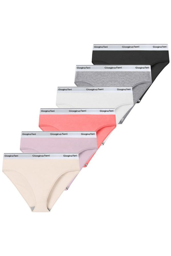 Likralı 6'lı Kutu Premium Günlük Kullanıma Uygun Yazılı  Slip Külot Diana - Görsel 15