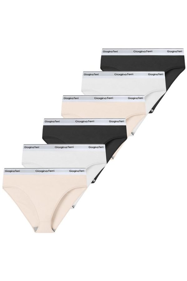 Likralı 6'lı Kutu Premium Günlük Kullanıma Uygun Yazılı  Slip Külot Diana - Görsel 50