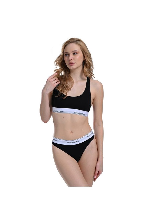 Likralı 6'lı Kutu Premium Günlük Kullanıma Uygun Yazılı  Slip Külot Gloria - Görsel 49