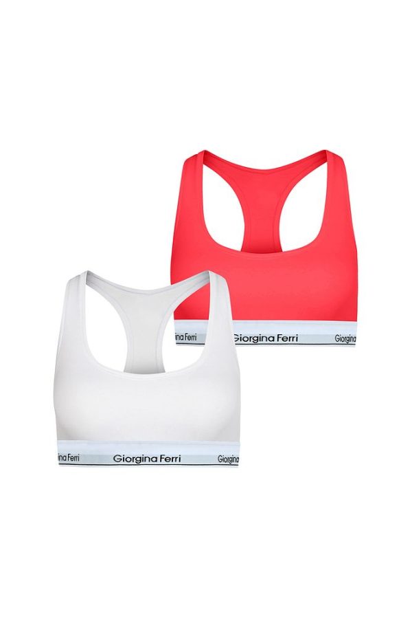 2’li Kutu Kadın Elastik Bantlı Günlük Kullanıma Uygun Spor Bralet Lucy - Görsel 4