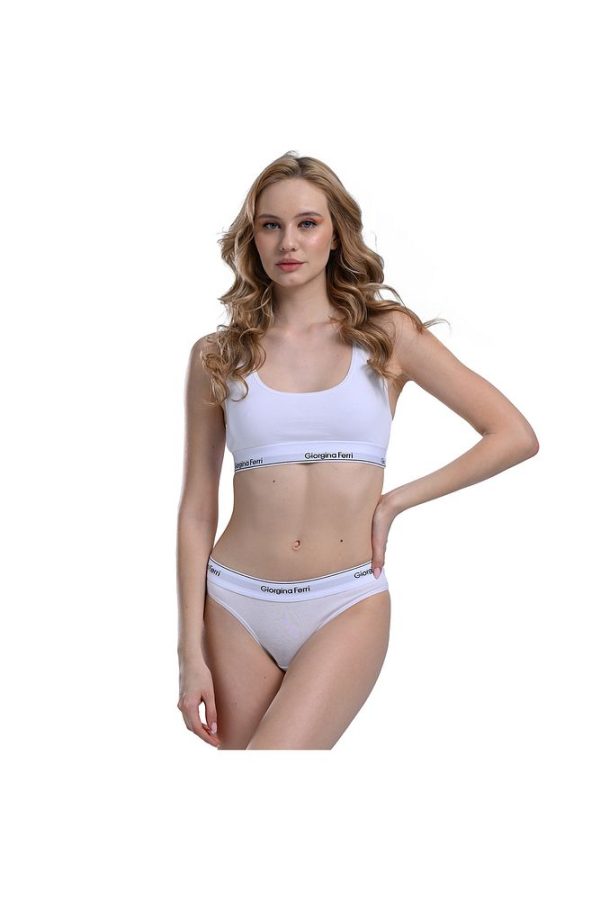 2’li Kutu Kadın Elastik Bantlı Günlük Kullanıma Uygun Spor Bralet Lucy - Görsel 5