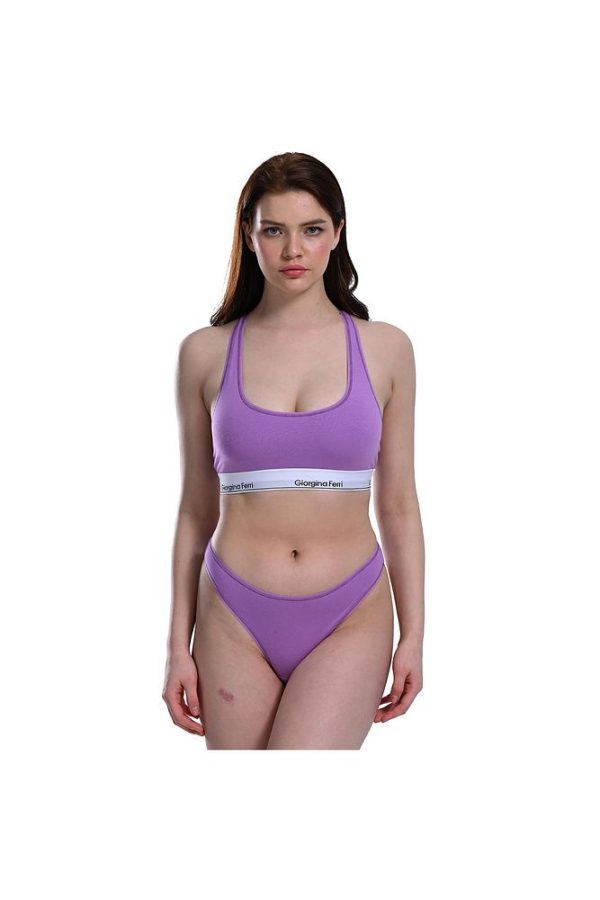 2’li Kutu Kadın Elastik Bantlı Günlük Kullanıma Uygun Spor Bralet Lucy - Görsel 12