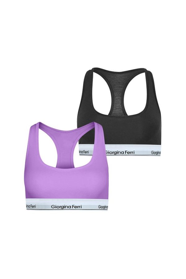2’li Kutu Kadın Elastik Bantlı Günlük Kullanıma Uygun Spor Bralet Lucy - Görsel 18