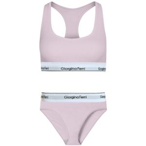 2’li Set Kadın Günlük Kullanıma Uygun Spor Bralet + Slip Külot Elsa