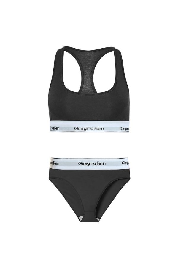 2’li Set Kadın Günlük Kullanıma Uygun Spor Bralet + Slip Külot Elsa - Görsel 3