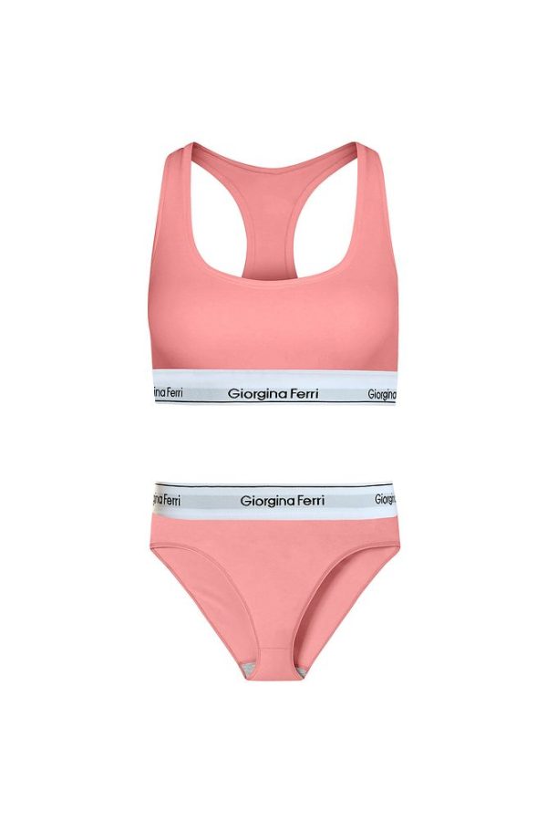 2’li Set Kadın Günlük Kullanıma Uygun Spor Bralet + Slip Külot Elsa - Görsel 7