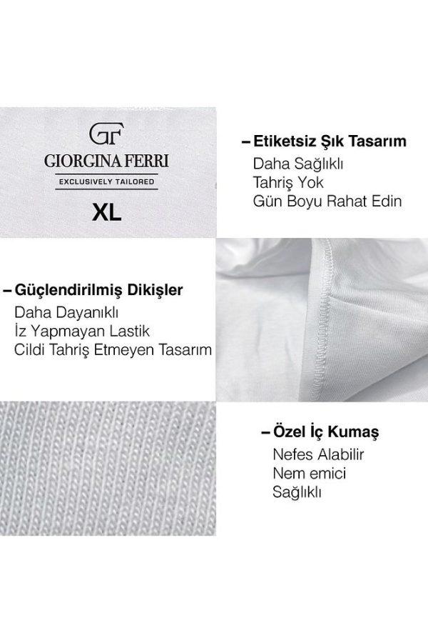 2’li Kutu Kadın Elastik Bantlı Günlük Kullanıma Uygun Spor Bralet Lucy - Görsel 53