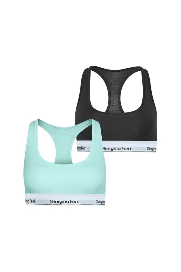 2’li Kutu Kadın Elastik Bantlı Günlük Kullanıma Uygun Spor Bralet Lucy - Görsel 55