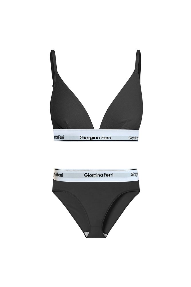 2’li Set Kadın Günlük Kullanıma Uygun Üçgen Bralet + Slip Külot Miranda