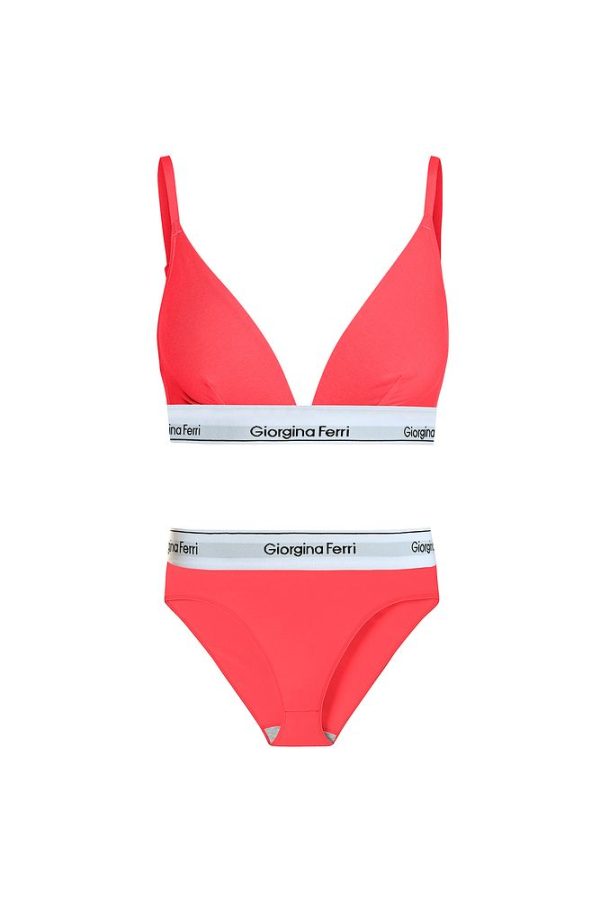 2’li Set Kadın Günlük Kullanıma Uygun Üçgen Bralet + Slip Külot Miranda - Görsel 5