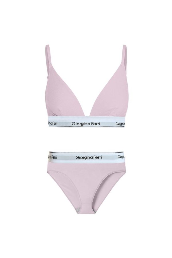 2’li Set Kadın Günlük Kullanıma Uygun Üçgen Bralet + Slip Külot Miranda - Görsel 8