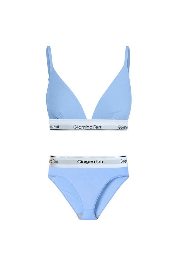 2’li Set Kadın Günlük Kullanıma Uygun Üçgen Bralet + Slip Külot Miranda - Görsel 9
