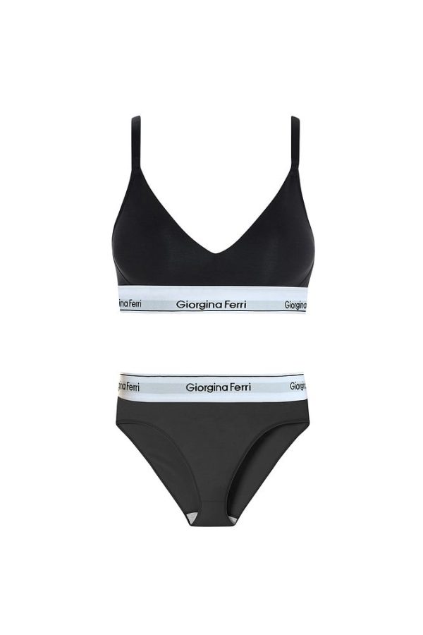 2’li Set Kadın Günlük Kullanıma Uygun Spor Sütyen+ Slip Külot SARA - Görsel 4