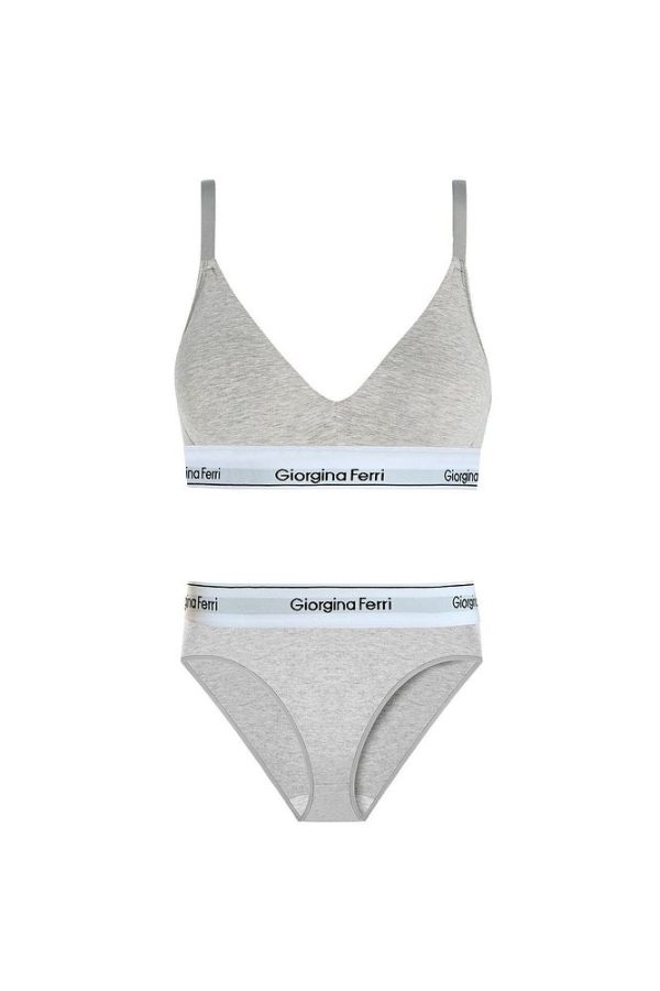 2’li Set Kadın Günlük Kullanıma Uygun Spor Sütyen+ Slip Külot SARA - Görsel 6