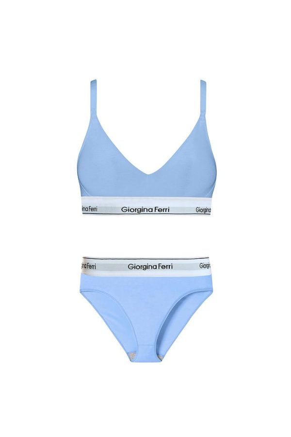 2’li Set Kadın Günlük Kullanıma Uygun Spor Sütyen+ Slip Külot SARA - Görsel 9