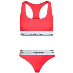 2’li Set Kadın Günlük Kullanıma Uygun Spor Bralet + Tanga Külot Bianca