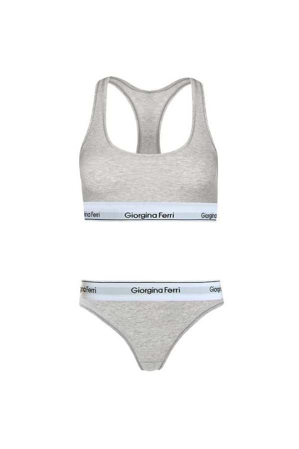 2’li Set Kadın Günlük Kullanıma Uygun Spor Bralet + Tanga Külot Bianca - Görsel 6