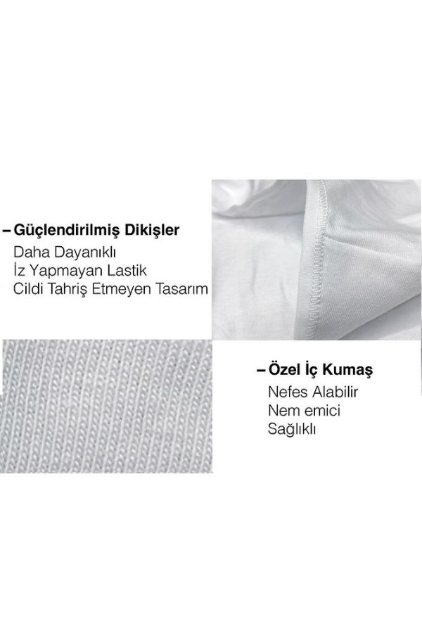 2’li Kutu  Elastik Bantlı Günlük Kullanıma Uygun Üçgen Bralet Isabelle - Görsel 13