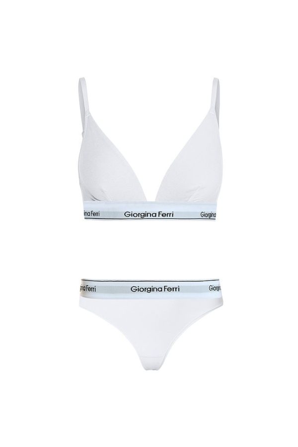 2’li Set Kadın Günlük Kullanıma Uygun Üçgen Bralet + Tanga Külot Barbara - Görsel 7
