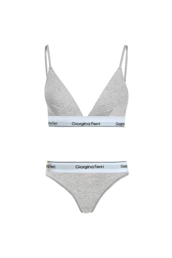 2’li Set Kadın Günlük Kullanıma Uygun Üçgen Bralet + Tanga Külot Barbara - Görsel 8