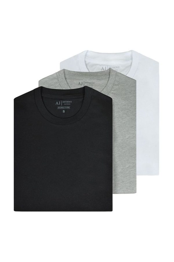 3'lü Kutu Premium Erkek T-Shirt Starlight - Görsel 5
