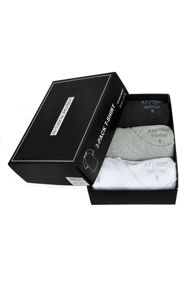 3'lü Kutu Premium Erkek T-Shirt Starlight - Görsel 6