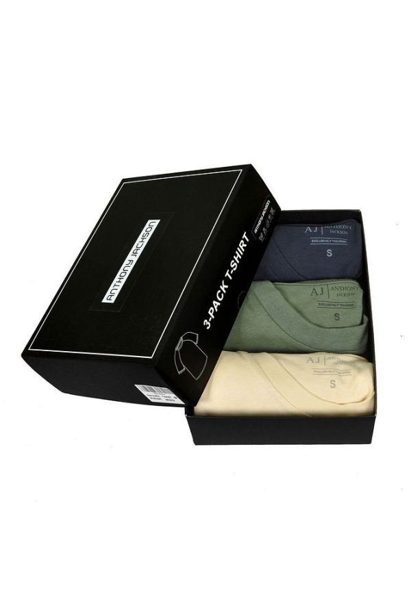 3'lü Kutu Premium Erkek T-Shirt Starlight - Görsel 14