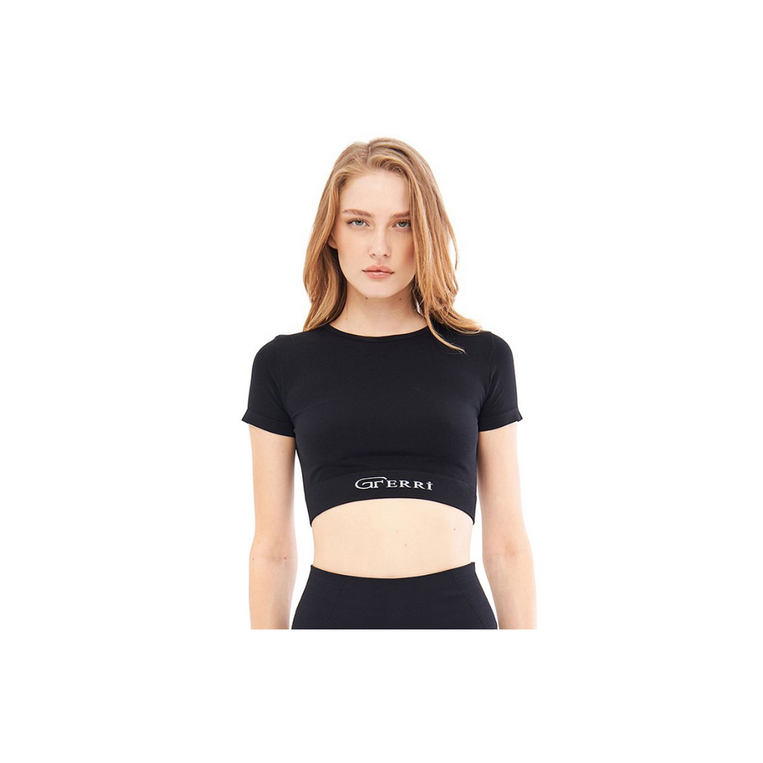Yumuşak Dokulu, Esnek Yoga, Koşu, Spor ve Günlük Crop Top Mila