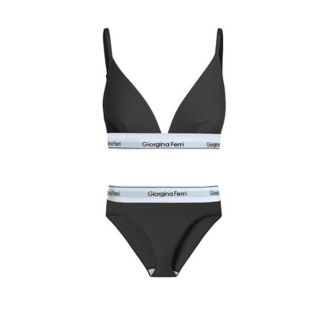 2’li Set Kadın Günlük Kullanıma Uygun Üçgen Bralet + Slip Külot Miranda