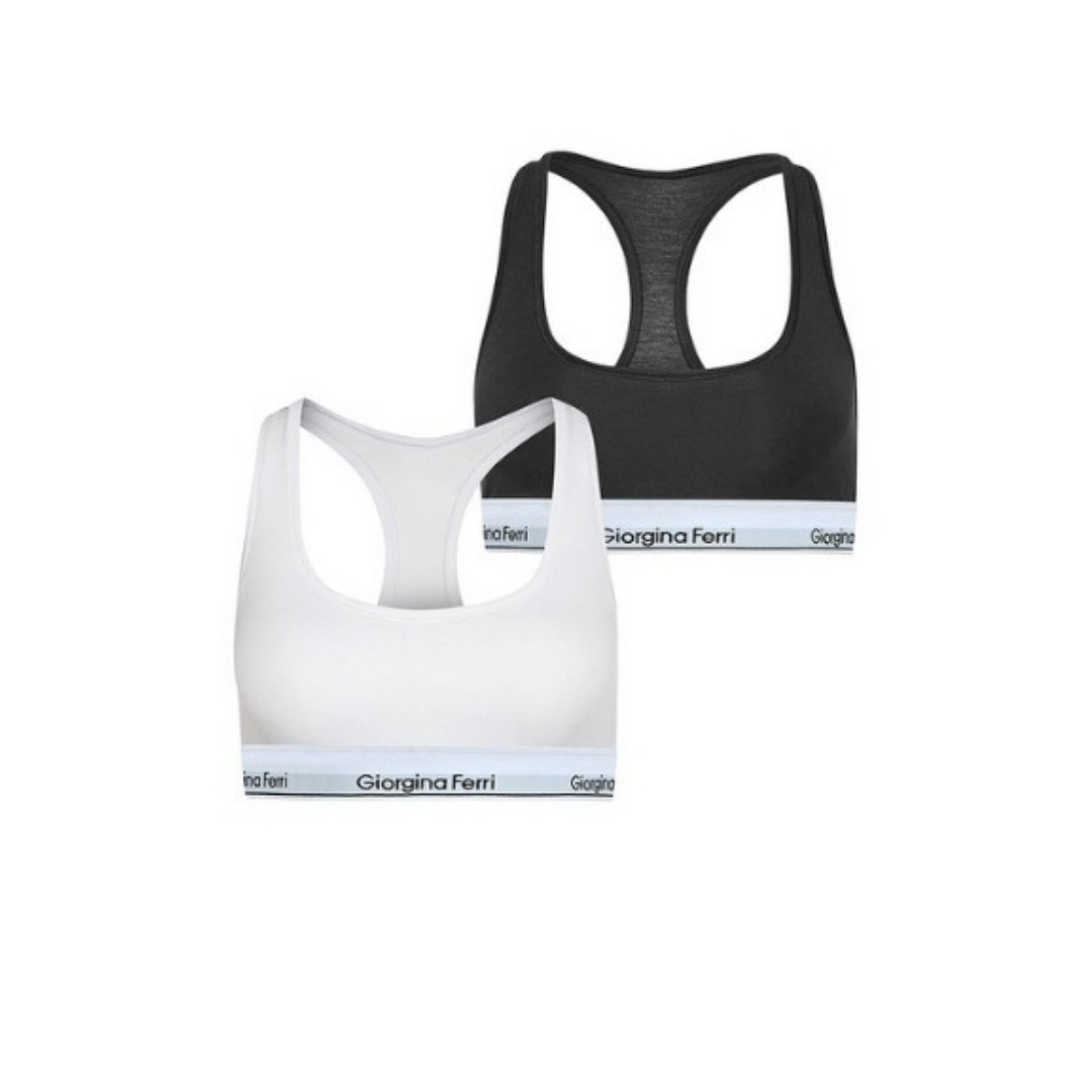 2’li Kutu Kadın Elastik Bantlı Günlük Kullanıma Uygun Spor Bralet Lucy