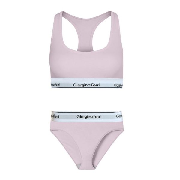 2’li Set Kadın Günlük Kullanıma Uygun Spor Bralet + Slip Külot Elsa