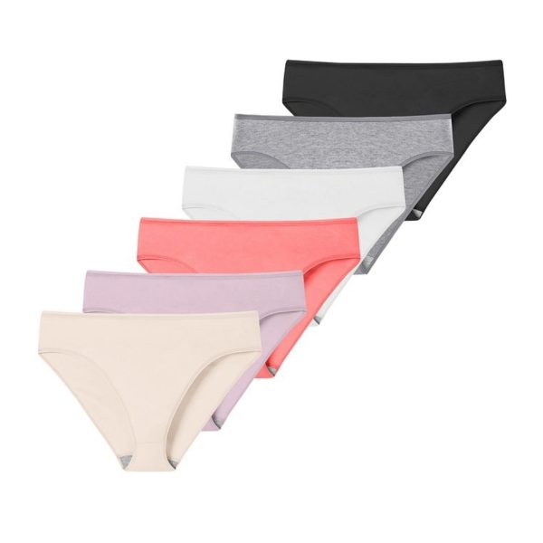 Likralı 6'lı Kutu Premium Slip Külot Laura G-006 H