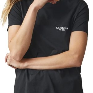 Giorgina Ferri Premium Kadın ESS Logo Tee T-shirt Gabi