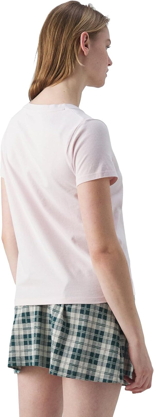 Giorgina Ferri Premium Kadın ESS Logo V Yaka Tee T-shirt Irina - Görsel 19