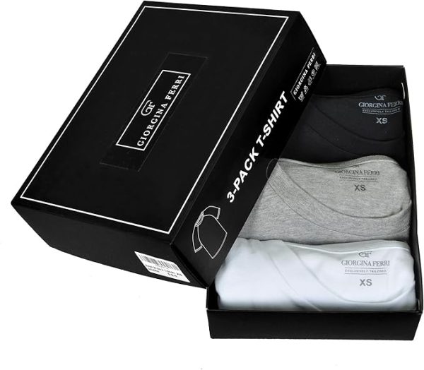 Giorgina Ferri 3'lü Kutu Premium Kadın Tee T-shirt Valeria - Görsel 7