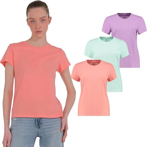 Giorgina Ferri 3'lü Kutu Premium Kadın Tee T-shirt Valeria - Görsel 16