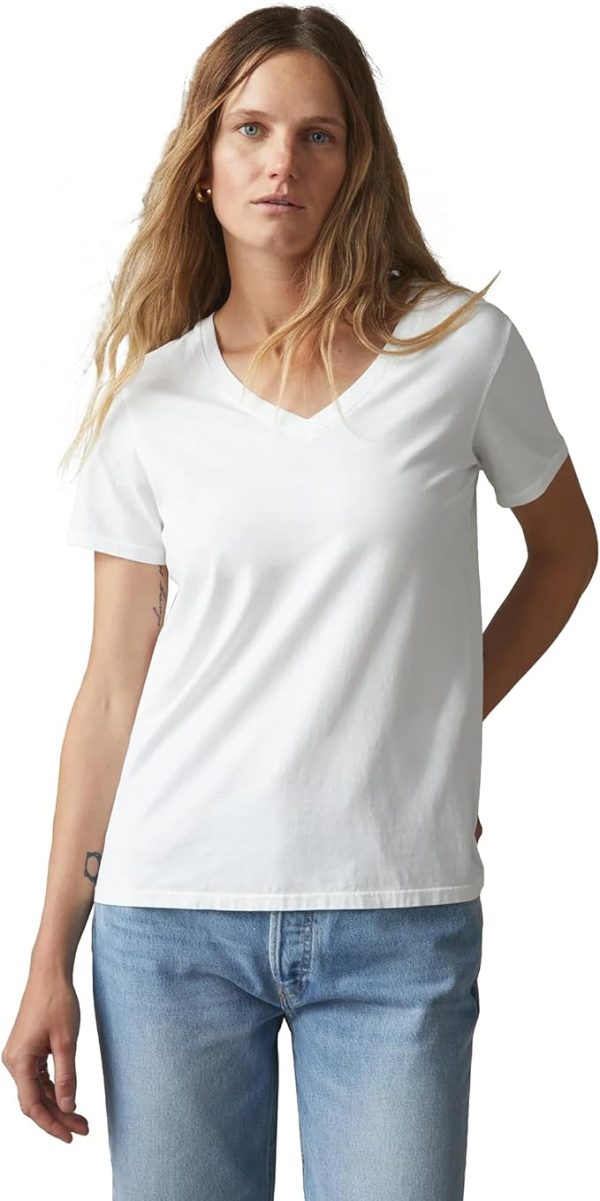 Giorgina Ferri 3'lü Kutu Premium Kadın V Yaka Tee T-shirt Rosie - Görsel 5