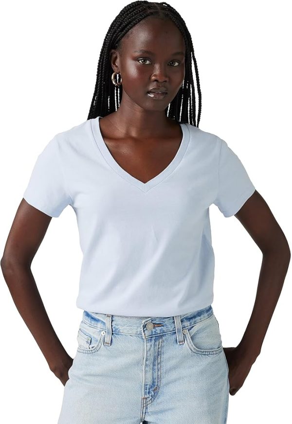 Giorgina Ferri 3'lü Kutu Premium Kadın V Yaka Tee T-shirt Rosie - Görsel 12