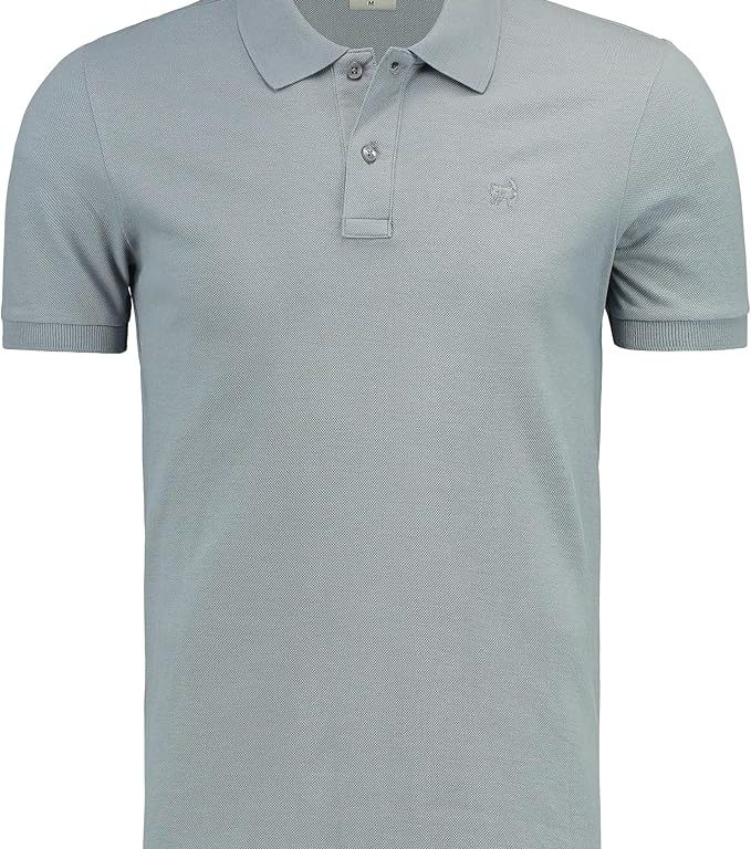 Premium Erkek Polo Yaka Tişört Giorgio, Gri