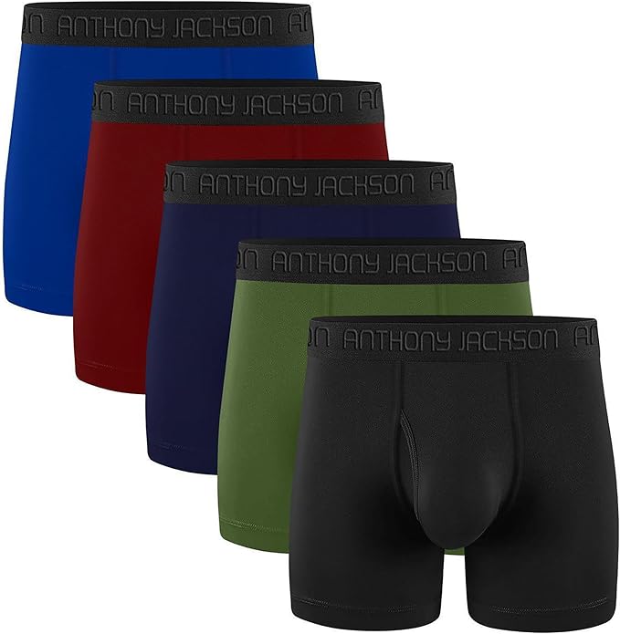 Likralı 5'li Kutu Premium Uzun Paçalı Erkek Boxer ShadowLine -AJ-350 C
