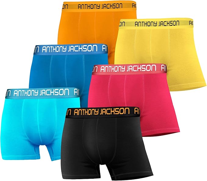 Likralı 6'lı Kutu Premium Erkek Boxer Color - BOSS